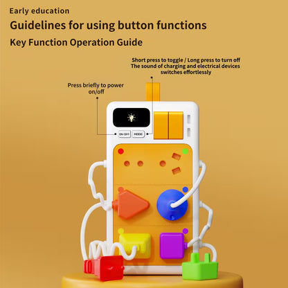 Busy Switch Board Fine Motor Toy with Music