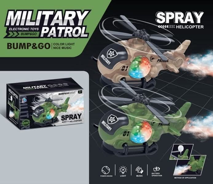 Military Patrol Helicopter