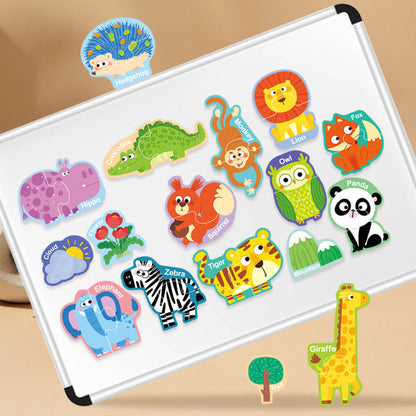 Animals Magnetic Puzzles Playkit