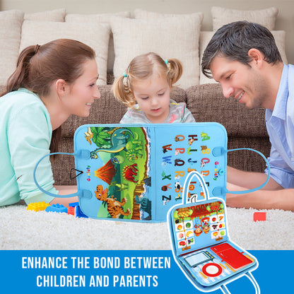 DIY Busy Sensory Montessori Learning Book