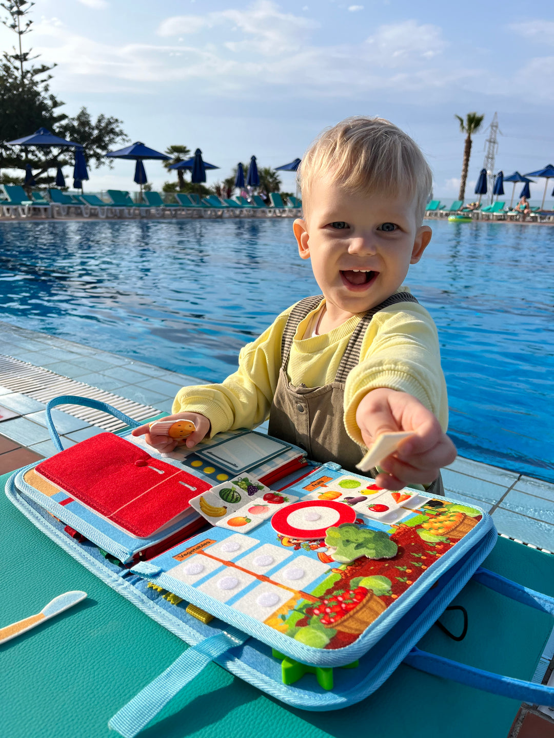 DIY Busy Sensory Montessori Learning Book