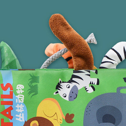 Jungly Tails Soft Crinkle Cloth Book for Infants