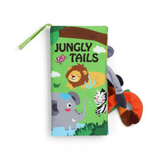 Jungly Tails Soft Crinkle Cloth Book for Infants