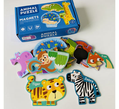 Animals Magnetic Puzzles Playkit