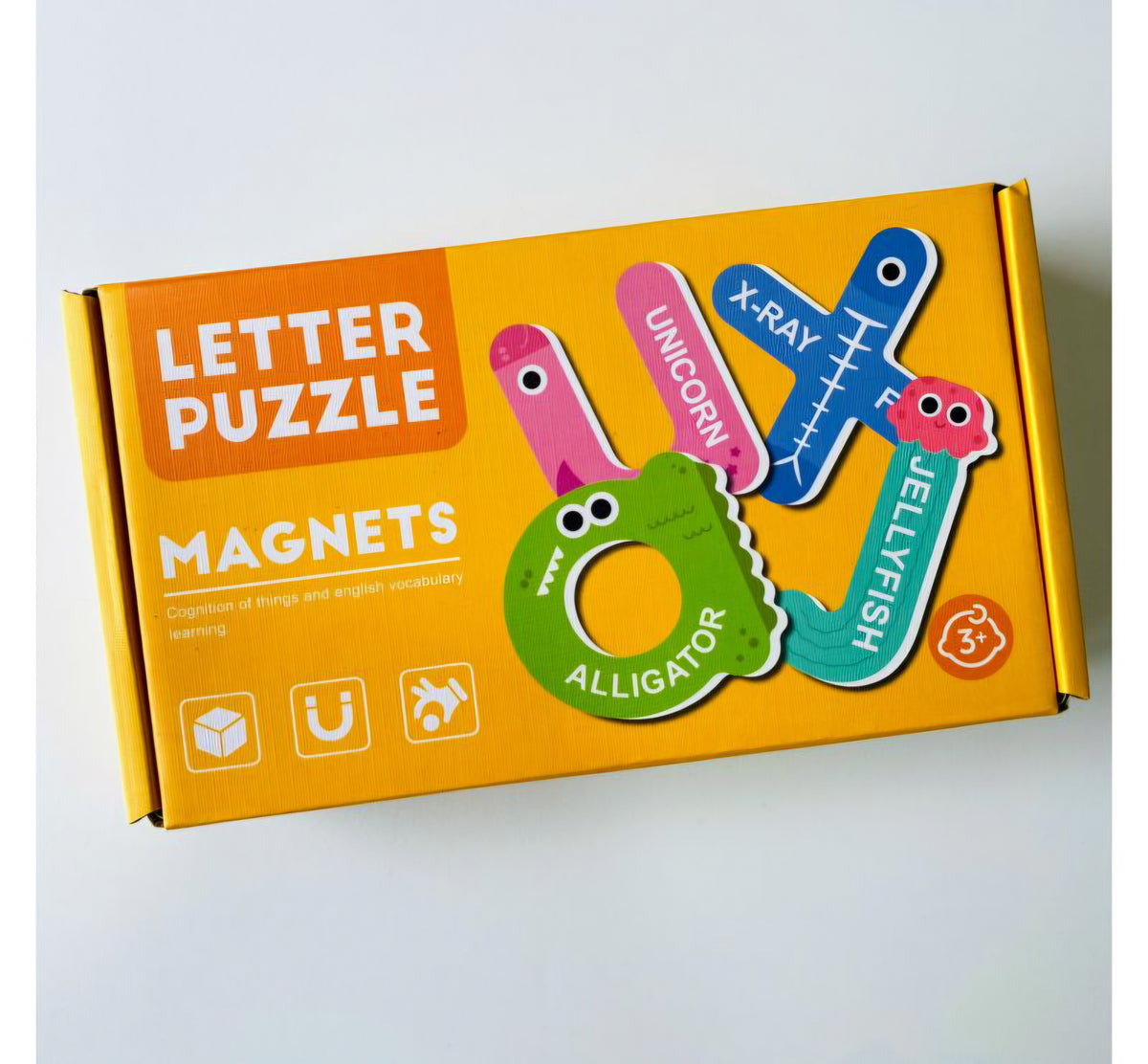 Small Letters Magnetic Puzzles Playkit