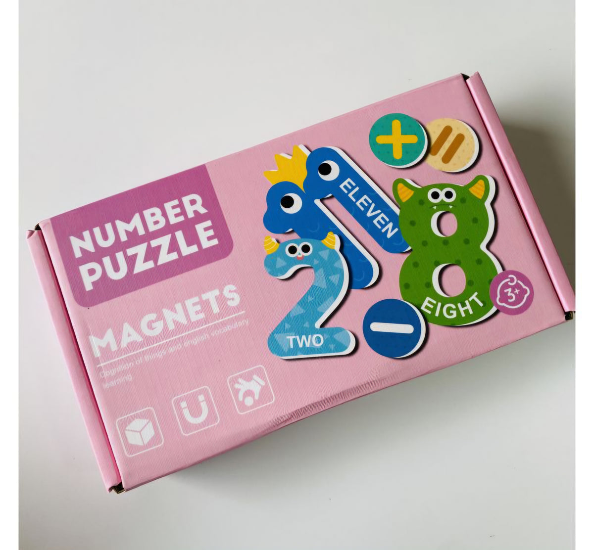 Numbers Magnetic Puzzles Playkit