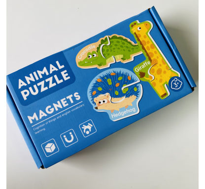 Animals Magnetic Puzzles Playkit