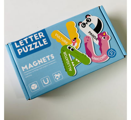 Capital Letters Magnetic Puzzles Playkit