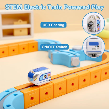 MagTrack Builder – Magnetic STEM Track Set - 67 Pcs