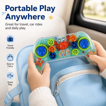 Gamepad Ball Maze Puzzle Toy – Interactive Educational Brain Game for Kids