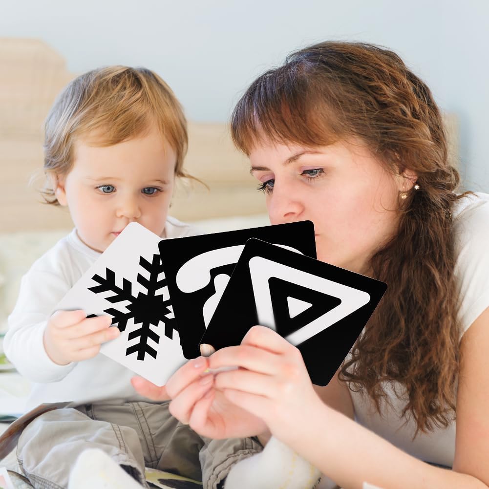 Black And White Flashcards – High-Quality Visual Stimuli for Early Learning And Development