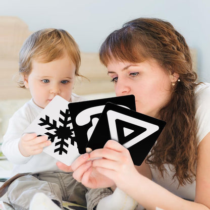 Black And White Flashcards – High-Quality Visual Stimuli for Early Learning And Development