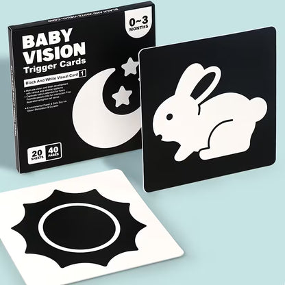 Black And White Flashcards – High-Quality Visual Stimuli for Early Learning And Development