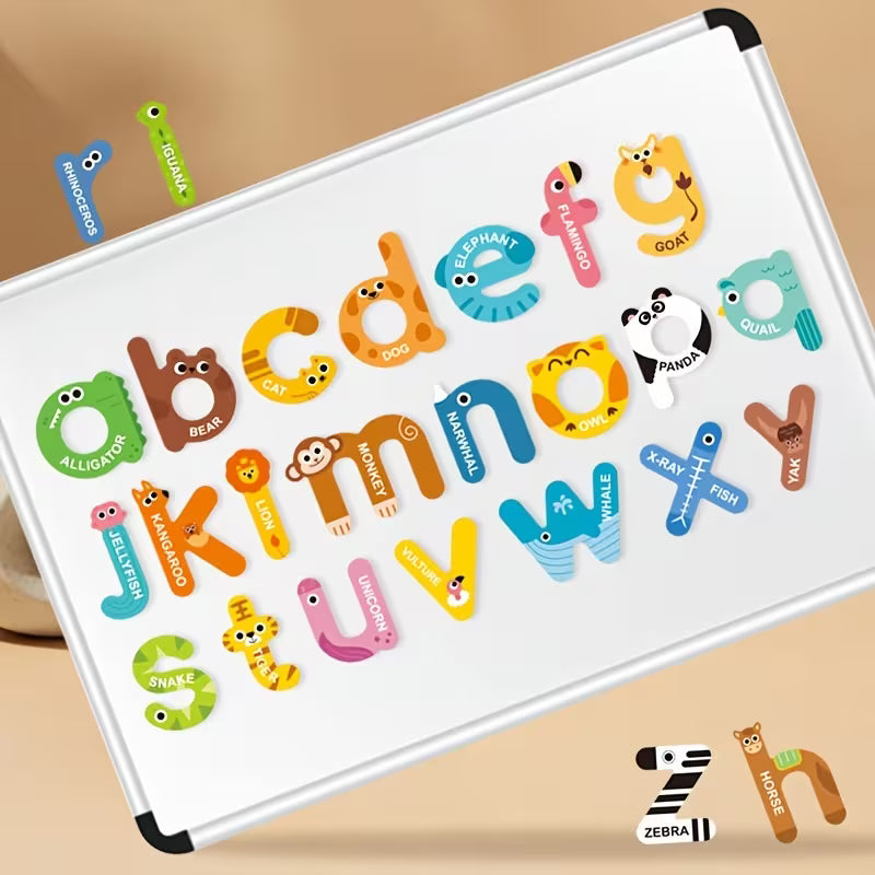 Small Letters Magnetic Puzzles Playkit