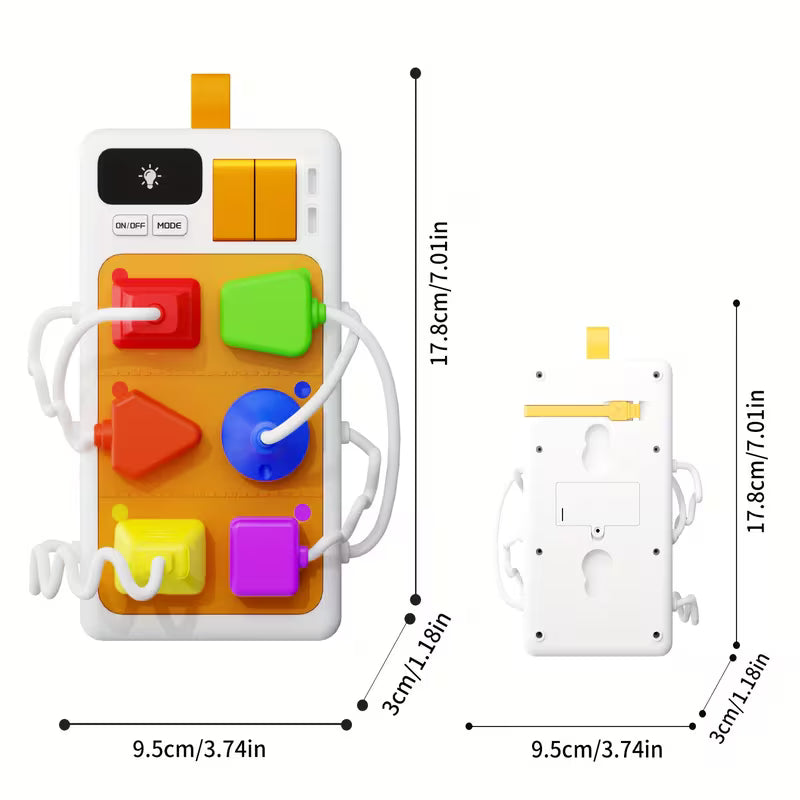 Busy Switch Board Fine Motor Toy with Music