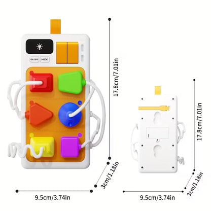 Busy Switch Board Fine Motor Toy with Music