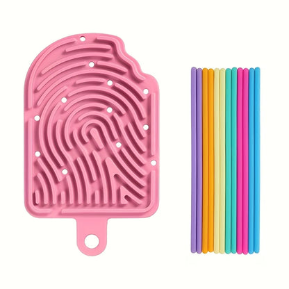Ice Cream Silicon Sensory Activity Board