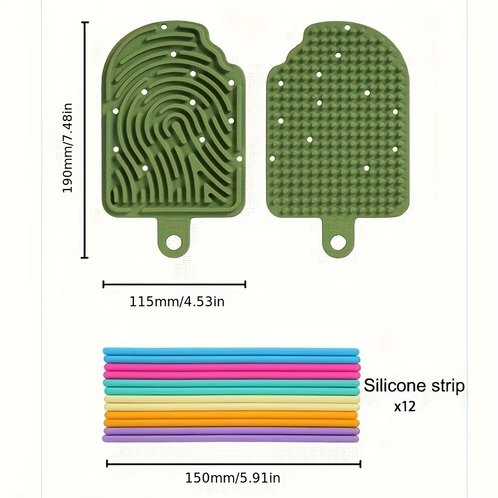 Ice Cream Silicon Sensory Activity Board