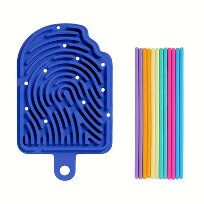 Ice Cream Silicon Sensory Activity Board