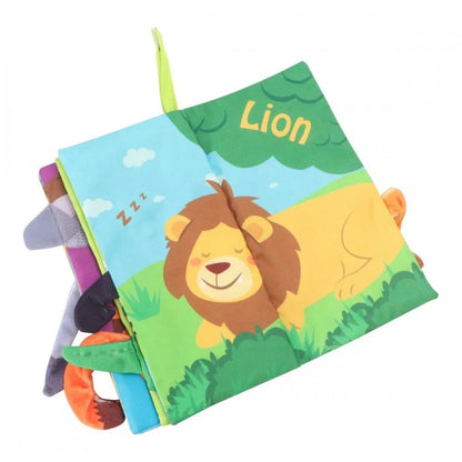 Jungly Tails Soft Crinkle Cloth Book for Infants