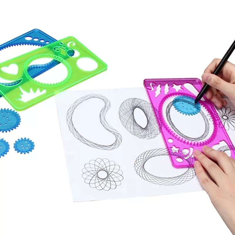 Spirograph – Geometric Drawing Set