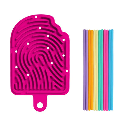 Ice Cream Silicon Sensory Activity Board