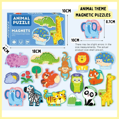 Animals Magnetic Puzzles Playkit