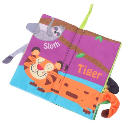 Jungly Tails Soft Crinkle Cloth Book for Infants