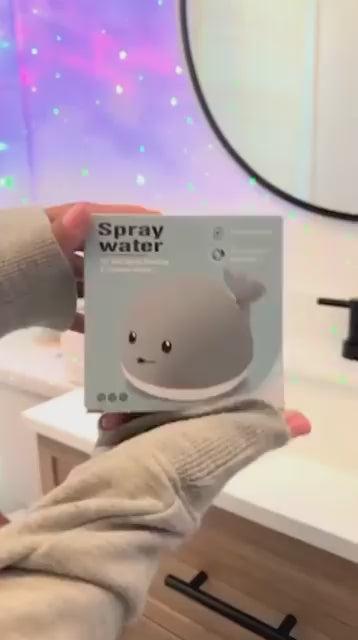 Whale Induction Spray Water Bath Toy