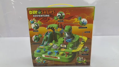 Dinosaur Car Adventure Track Play Set