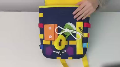 Toddler Busy Learning Backpack