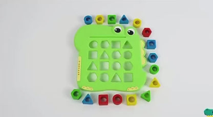 Dinosaur Pairing Shape Pattern Cards Challenge Multiplayer