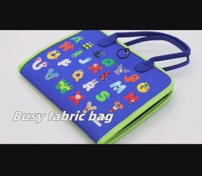 Busy Montessori Fine Motor Skills and Sensory Book