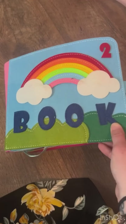 Montessori Felt Quiet Activity Book