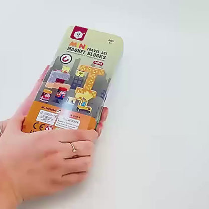 3D Construction Magnetic 38 Pcs Blocks