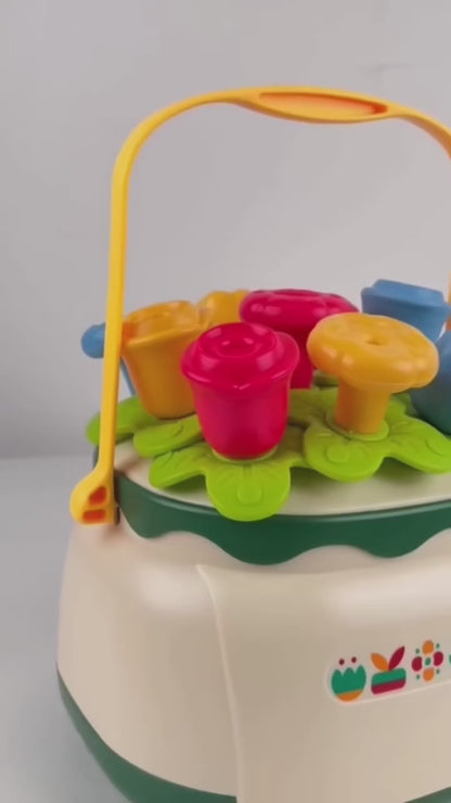 Huanger Flower Nails – Multifunctional Stacking and Shape Sorting Toy