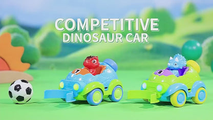 Remote Control RC Mini Dino Cartoon Football Car Toys for Kids