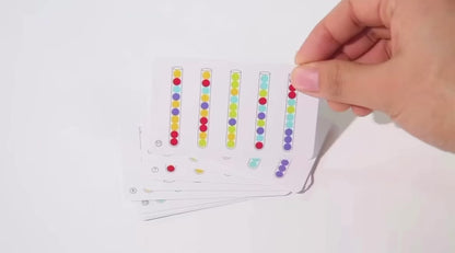 Number Cognitive Operation Bead Matching Game