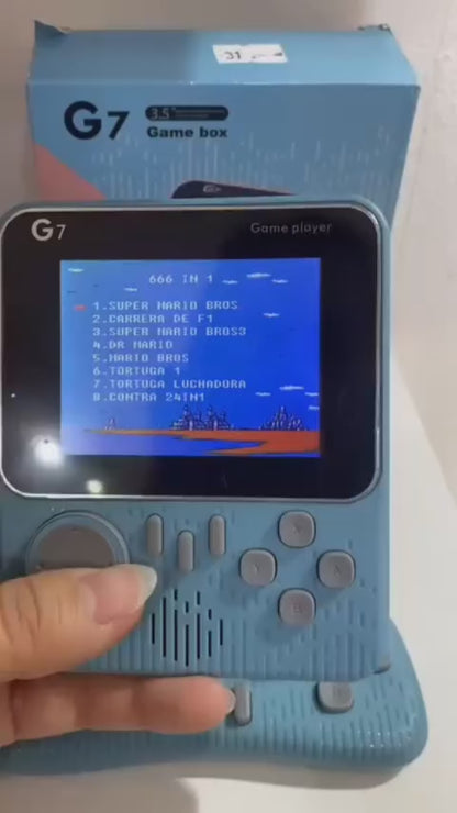 G7 Handheld Video Console Game With Controller - 666 Games