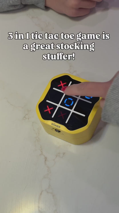 3 in 1 Electronic Tic Tac Toe Puzzle Game