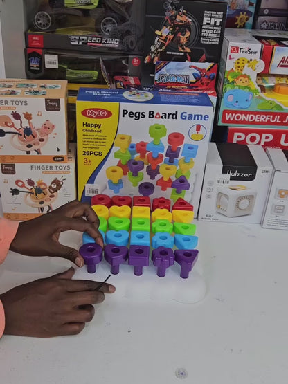 Pegs Board Game: 26 pc