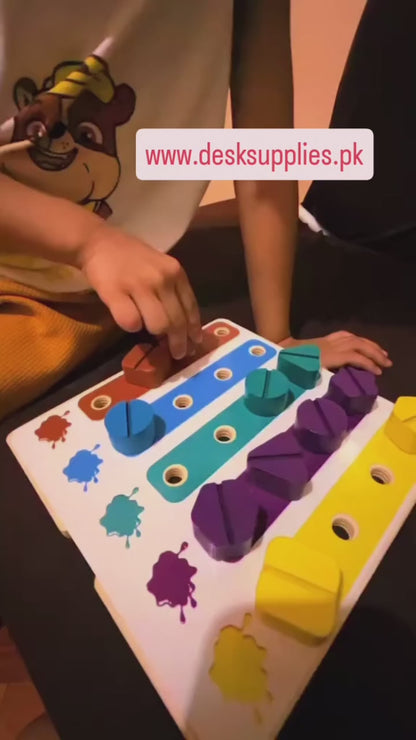 Rainbow Nut Shape Screw Driver Board