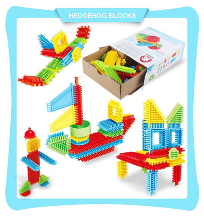 Hedgehog Bristle Mini Blocks (150 Pieces)