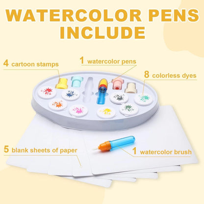 Color-Changing Magic Brush Kids Painting Set