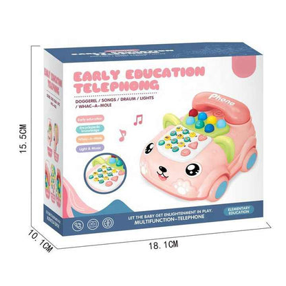 Early Education Multifunctional Phone Car Toy For Kids