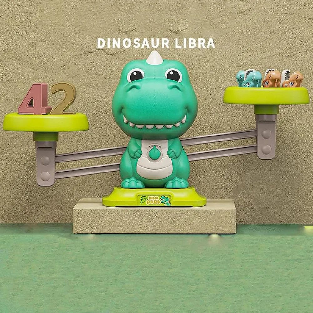 Dino Libra Math Balancing and Fishing Toy for Kids