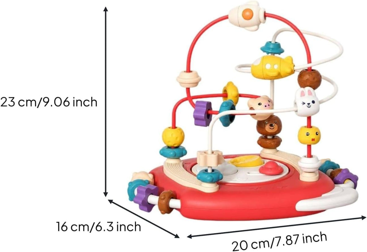 Toddle Rocket Bead Orbiting Maze Toy