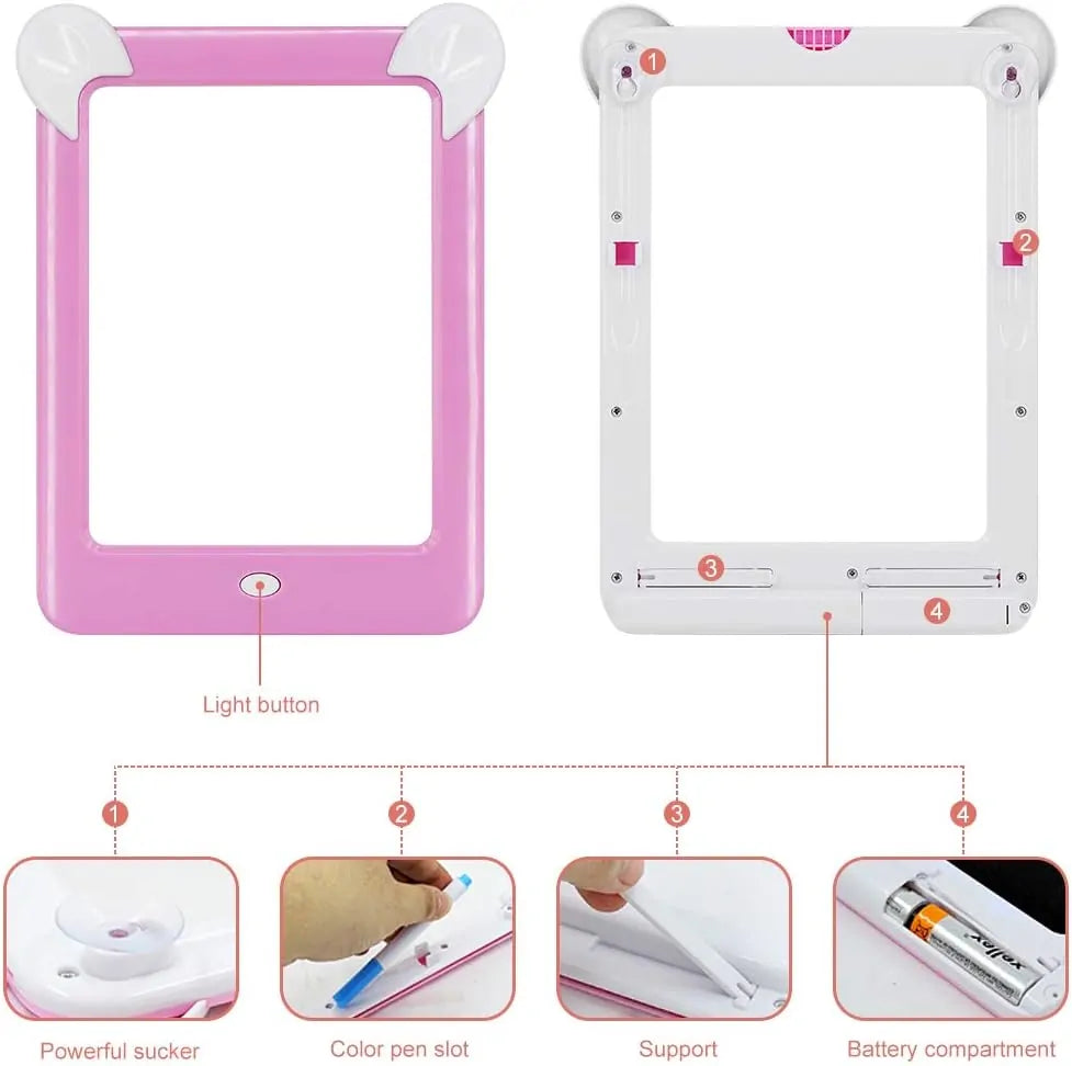 3D Magic Board Light Up Drawing Pad
