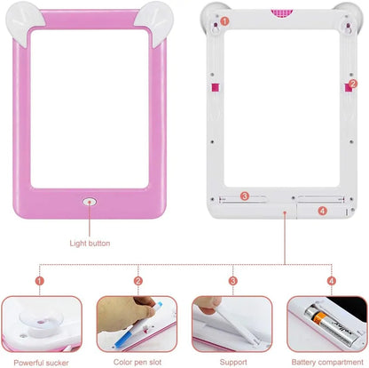 3D Magic Board Light Up Drawing Pad