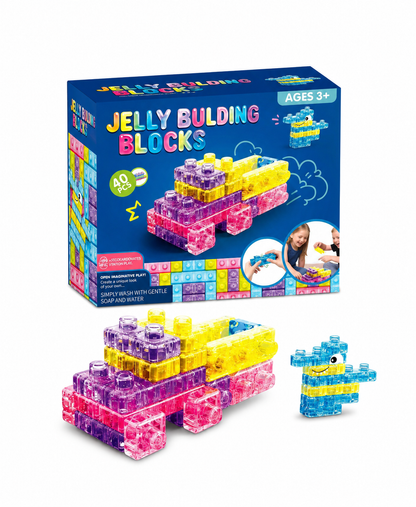 40 PCS Sensory Soft Gummy Blocks